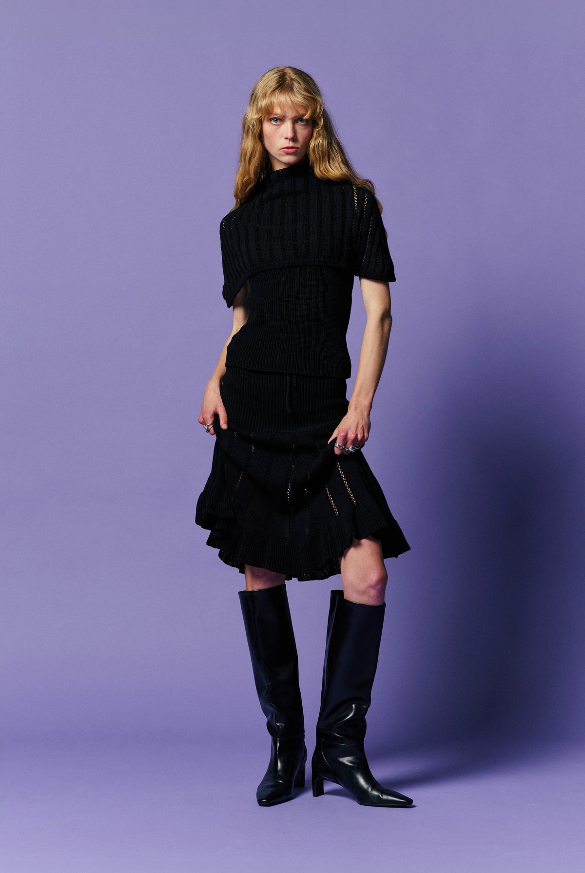 Bruschetta Top Black – image 3 of 8