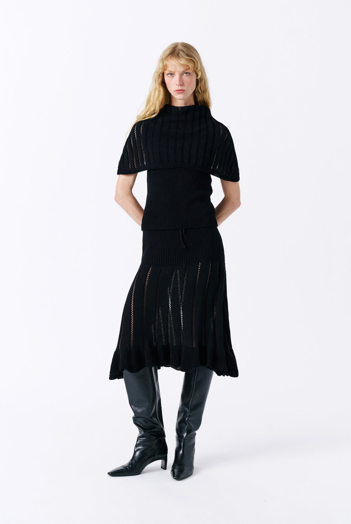 Bruschetta Top Black – image 2 of 8