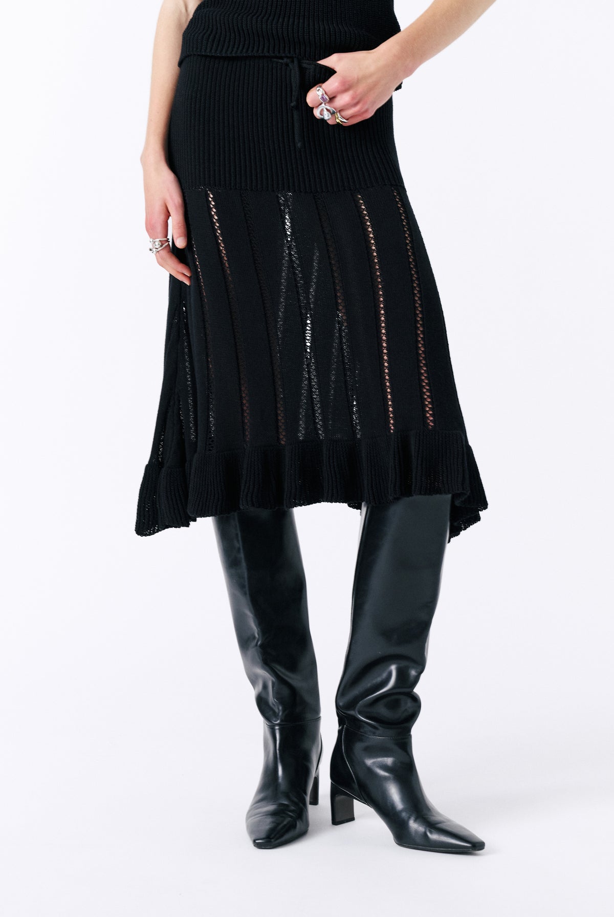 Bruschetta Skirt Black – image 1 of 8