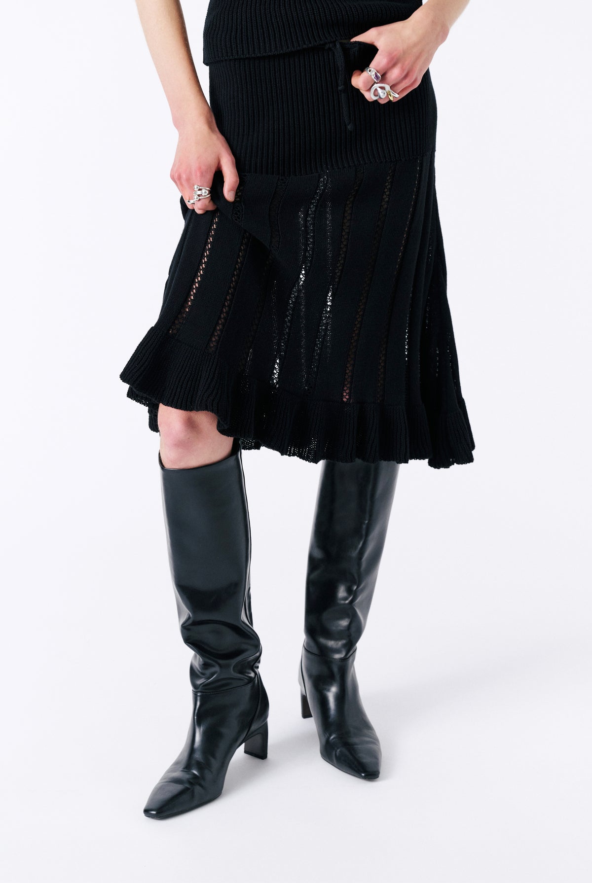 Bruschetta Skirt Black – image 2 of 8