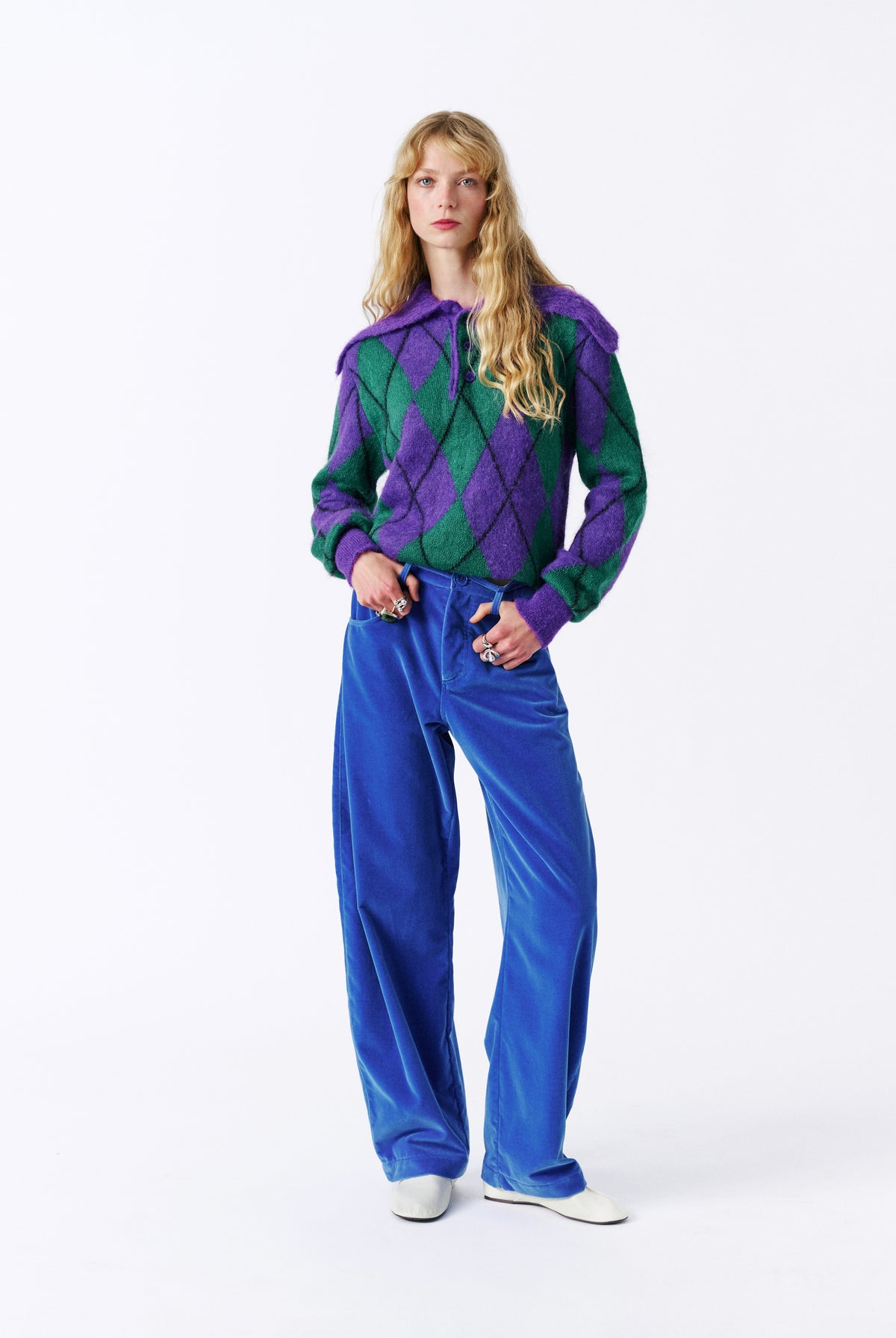 ADFW26042 HQ-2026-09-22-R2 image 2/6 – Amy Trousers Dusty Blue