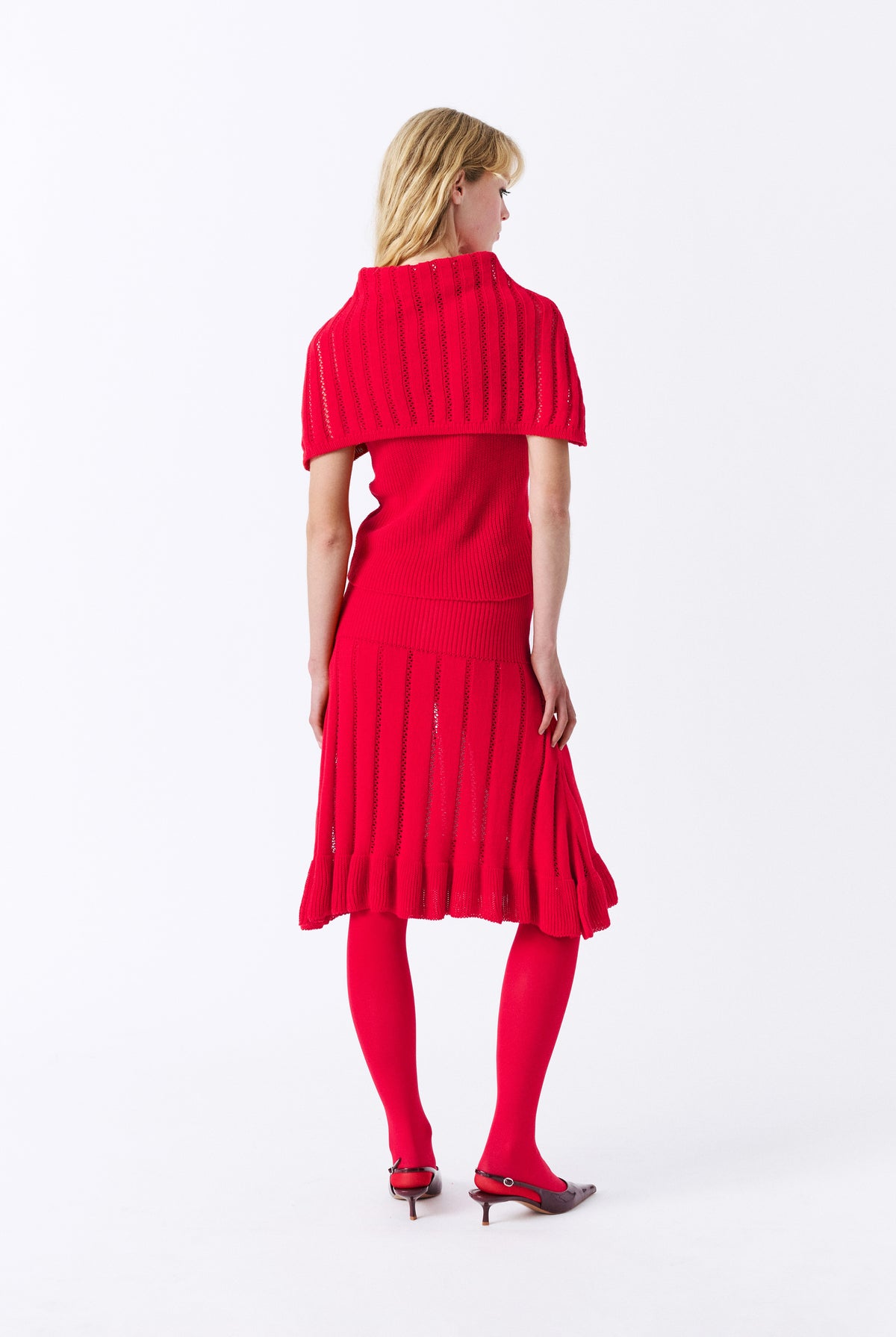 Bruschetta Skirt Red – image 5 of 9