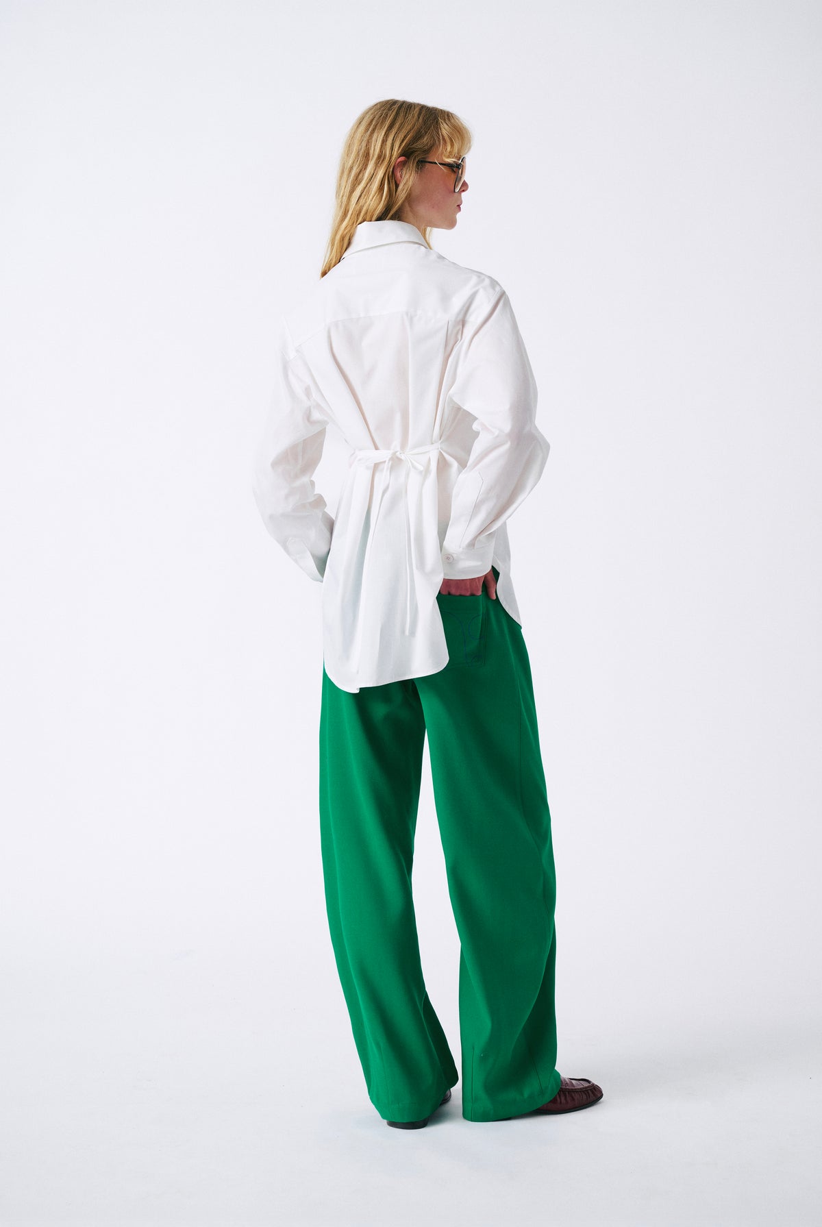 ADFW26043 HQ-2026-09-22-R2 image 3/5 – Amy Trousers Golf Green