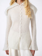 Mabel Cardigan - Off White — view 3