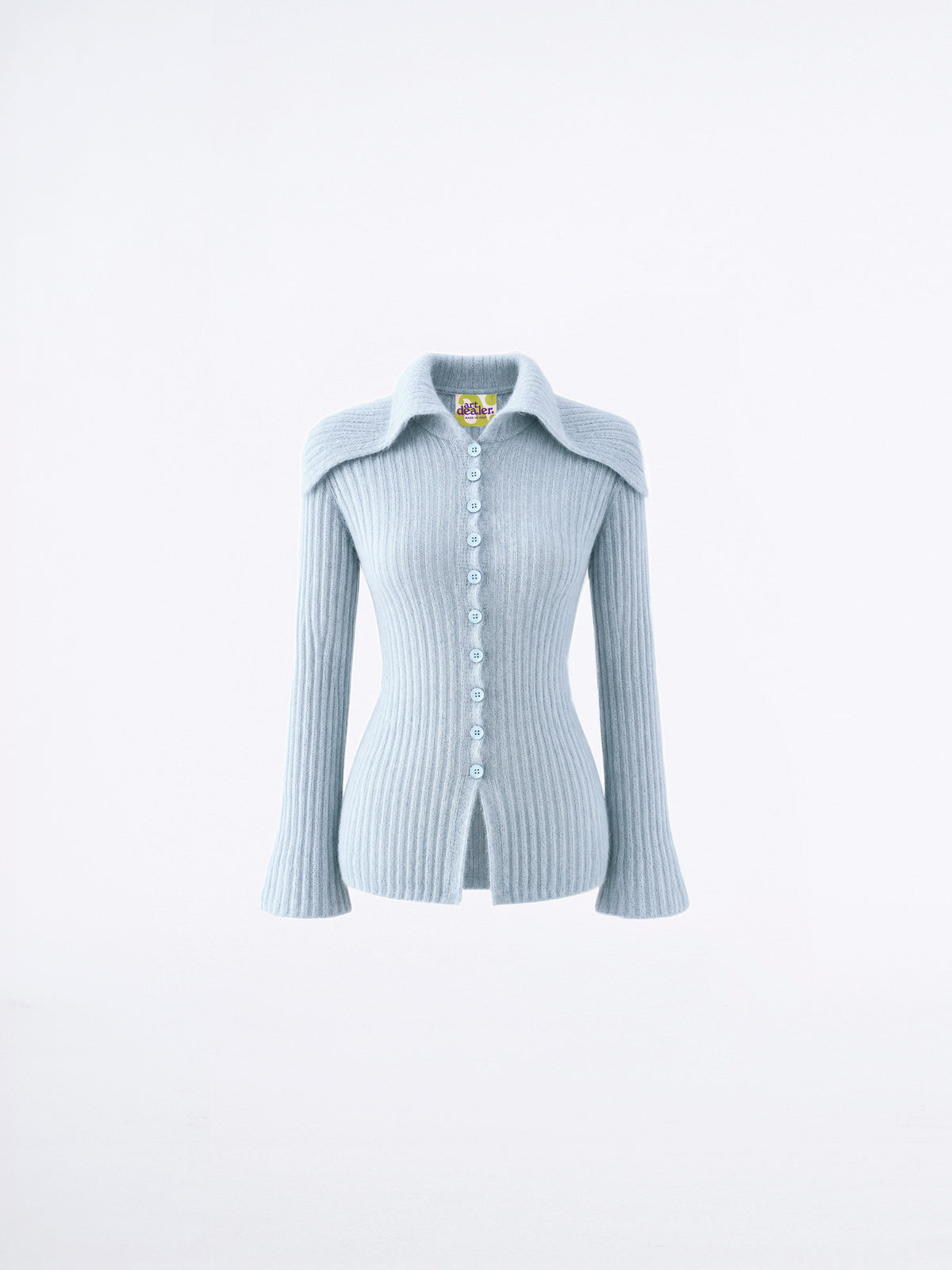 Mabel Cardigan - Light Blue — still life