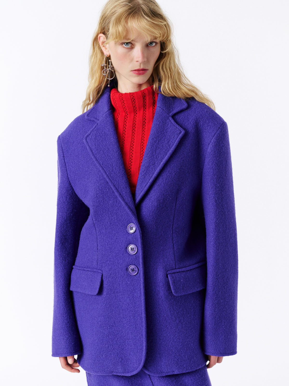 Daria Jacket - Violet — view 2