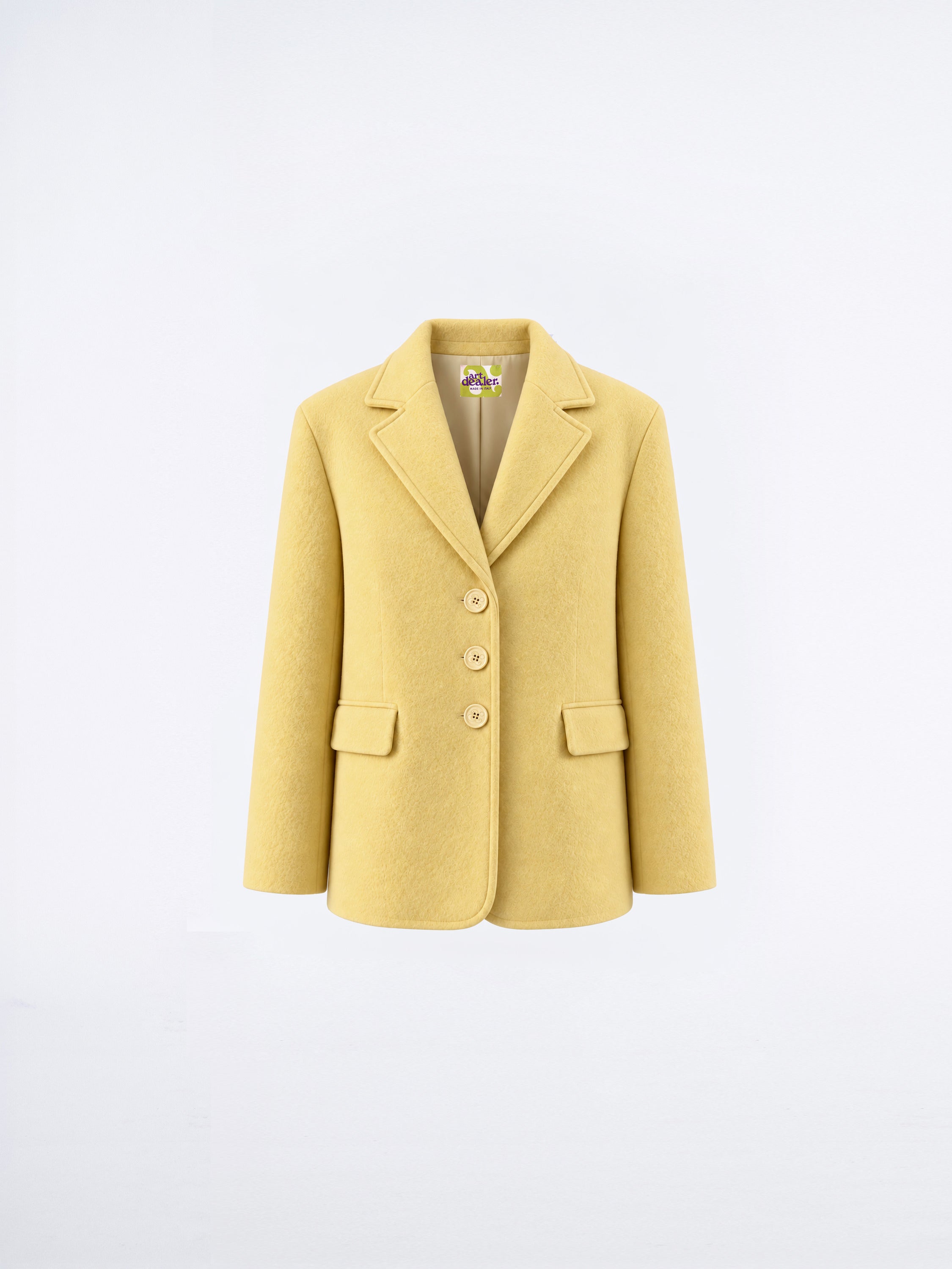 Daria Jacket - Yellow — still life