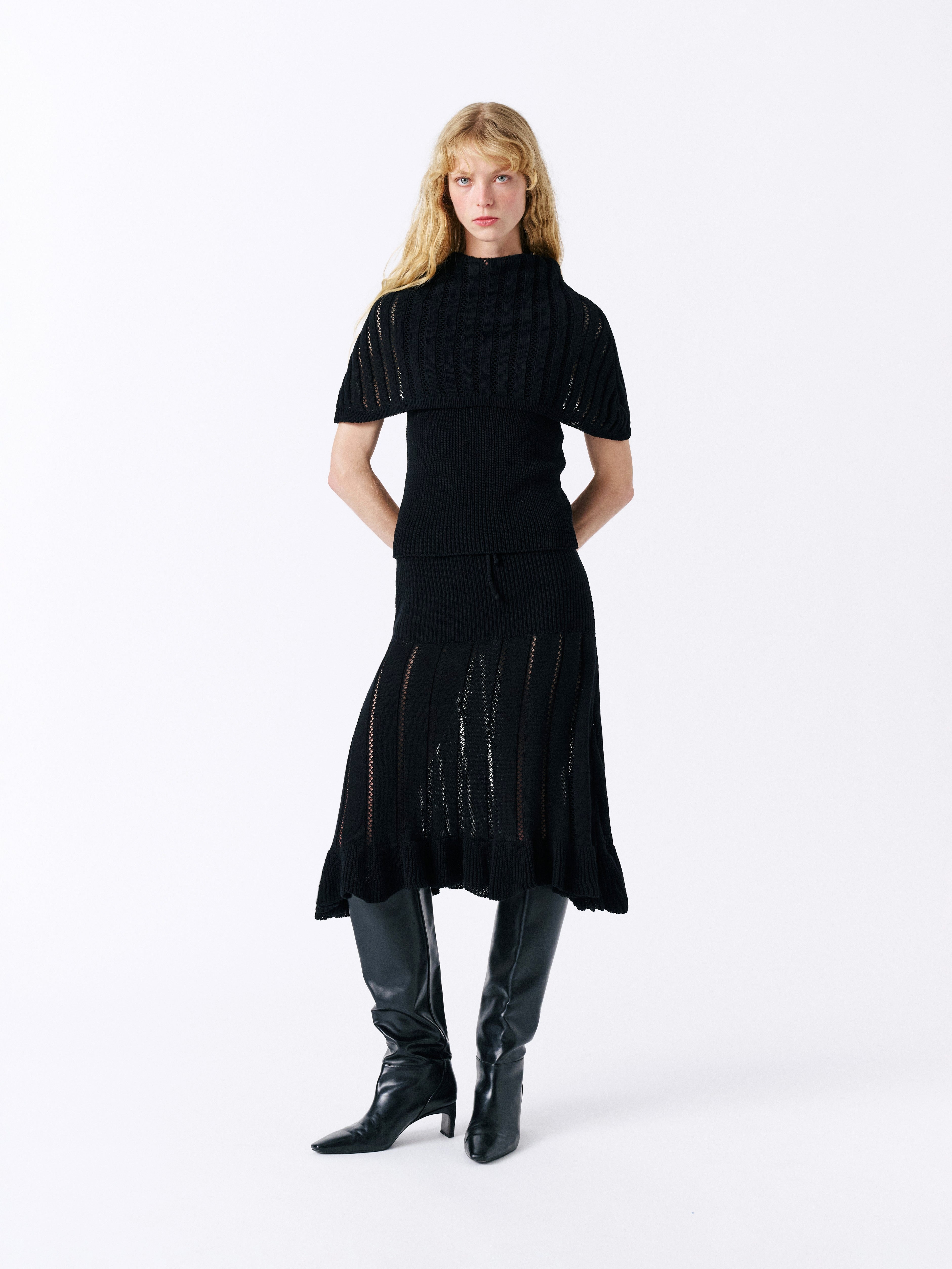 Bruschetta Top Black – image 2 of 8