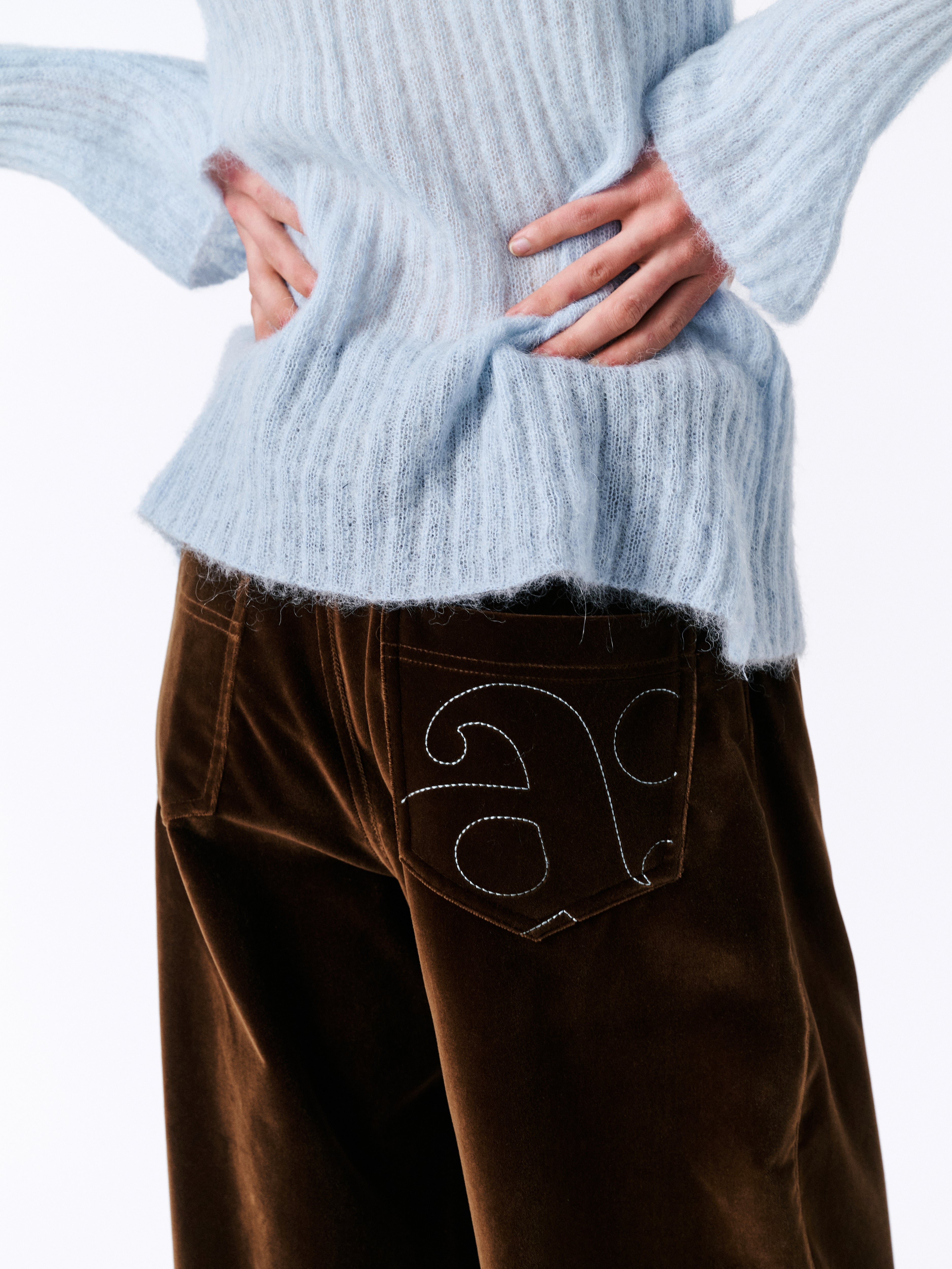 ADFW26041 HQ-2026-09-22 image 4/5 – Amy Trousers Chestnut Brown