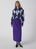 Dahlia Midi Skirt - Violet — video